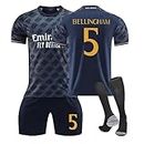 realmadridkit,23/24 New Season Home/Away Football Jersey Sets for Kids Adults Best Chirstmas Birthday Gifts for Kids(2-RM.Jersey-07,10-11 Years)