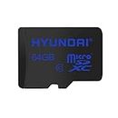 Hyundai Flash 64GB Class 10 U1 Micro SD Memory with Adapter - 90MB/S Read Speed and 21MB/S Write Speed Components SDC64GC10