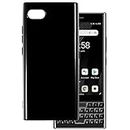 for Unihertz Titan Slim Ultra Thin Phone Case, Gel Pudding Soft Silicone Phone Case for Unihertz Titan Slim 4.20 inches (Black)
