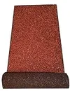 BACKYARD EXPRESSIONS PATIO · HOME · GARDEN 912282-NM Recycled Rubber Artificial Mulch Pathway, Reversible, 72" L x 24" W x 2/3" (Thickness) -Backyard Expressions, Red/Brown