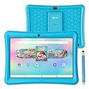 Contixo Kids Tablet K102, 10-inch HD, Ages 3-7, Toddler Tablet with Camera, Parental Control, Android 10, 32GB, WiFi, Learning Tablet for Children, Teacher's Approved Apps and Kid-Proof Case, Blue