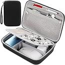 Hard Electronic Organizer Travel Case Electronics Accessories Organizer Pouch Bag Double Layer Shockproof Box for MacBook Power Adapter Chargers Cord Flash Drive Apple Magic Mouse Pencil Power Bank