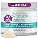 Ovofolic PCOS Supplement for Women - Boost Fertility, Hormonal Balance, and PCOS Support - Myo-Inositol, D-Chiro Inositol, Active Folate - High Potency PCOS Supplements (60 Servings, 129g Jar)