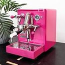 Custom Hot Pink Bellezza Chiara | Espresso Coffee Machine | Home Coffee Machine | Coffee Machine For Shop