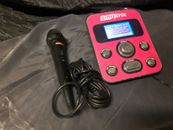 Unidad de procesador de voz sistema de karaoke Singtrix Sgtx1 VOXX 136-5503 con micrófono y alimentación