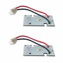 Parts W10695459 For Whirlpool Refrigerator LED Light Module Assembly, 2pcs