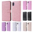 Bling Folio Leather Wallet Case Cover For iPhone 11 Pro 12 13 14 8 Plus XR XS