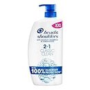 Head & Shoulders Classic Clean 2in1 Anti Dandruff Shampoo, Up to 100% Flake Free, For Any Hair and Scalp Type. 1000ml