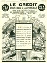 1925 Antique CIA Industrial & Automobile Credit Magazine Ad