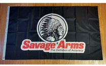 Arma Savage Arms 3*5 ft 90*150 cm Pistola Bandera Catálogo Pistola Vintage Compañía Rifles Brazos