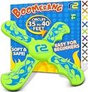 Frisbees for Kids: Best Soft Frisbee Kids Boomerang - Best Gifts for Boys & Girls - Outdoor Flying Disc Beach Frisbee for Kids Age 6 & up - Fun Boys Toys Age 8-10 Fun Kid Mini Frisbee Disc - EVA Foam