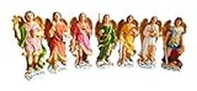 BAKA Archangel Multicolor Set of Seven for Spriutal Healing and Meditation (Multi Color Pack of 1)