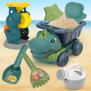 Set giocattolo gioco carriola in plastica per bambini secchio da spiaggia vanga sandbox estate all'aperto