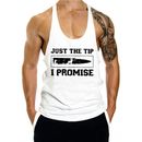 Men Gym Singlets Tank Top Fitness Training Stringer Sports Workout Clothes Vest