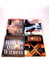 Audio Books on CD Lot of 4 Crime Fiction Novels Various Authors Unabridged