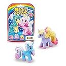 CRAZE Magic PONYS, Figura de Pony para Niñas, 1 de 18 Figuras de Pony Coleccionable, con Efectos Especiales, Aleatorio, Sin Microplásticos