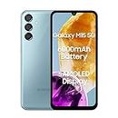Samsung Galaxy M15 5G (Celestial Blue,4GB RAM,128GB Storage)| 50MP Triple Cam| 6000mAh Battery| MediaTek Dimensity 6100+|4 Gen. OS Upgrade & 5 Year Security Update|Super AMOLED Display|Without Charger