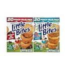 Entenmann's | Little Bites | Chocolate Chip Muffins - 20 Pouches - Party Cake Muffins-20 Pouches |each box 2 LBS 1 OZ- 936g | Delicious | Yummy | Tasty | Bundle Pack - Pack of 2 Large Boxes