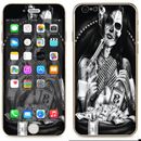 Skin Decal Vinyl Wrap for Apple iPhone 6/6S / Skull girl Gangster, Day of the D