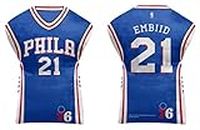 Northwest NBA Travel Joel Embiid Jersey Cloud Pillow Bedding Accessories (Philadelphia 76ers - Blue)