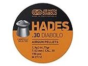 JSB Match Diabolo Hades.30 Cal, 44.75gr, Hollowpoint, 150 ct