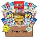 Hangry Kits Thank You Gifts For Men And Women - Send-Thank You Gift Basket Care Package To A Friend Or Loved One. Delicious Variety Of Comforting Snacks