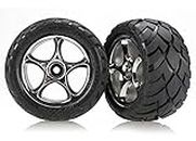 Traxxas 2478R Rear Mounted Anaconda Tires, on Tracer Wheels, Bandit, 192-Pack