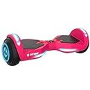 Gotrax NOVA Hoverboard with 6.5" LED Wheels, Max 4.3 Miles & 6.2mph Power by Dual 200W Motor, LED Fender Light/Headlight, UL2272 Certified & 65.52Wh Battery Self Balancing Scooter for 44-176lbs(Pink)