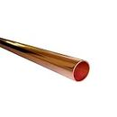 Zerobegin Copper Metal Tube,99.9% Copper Pipe,Good Thermal,Used in Conductive, Thermal Equipment,DIY Project,Building Decoration,500mm,OD 16mm