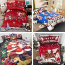 3pcs / set Night Bedding Sets Christmas Duvets Covers Twin Queen King Size Soft