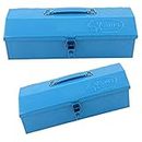 Venus VTB Metal Tool Box Single Compartment (Blue)