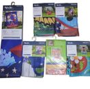 Yard Garden Flags 12x18 and  28x24 Lot Of 6 Welcome, Beach, Home FREE SHIP