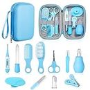 Baby Grooming and Health Kit, Lictin Nursery Care Kit, Newborn Safety Health Care Set with Hair Brush,Comb,Nail Clippers and More for Newborn Infant Toddlers Baby Boys