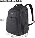 Travel Laptop Backpack 17.3 Inch Large Computer Backpack office Charging Port   