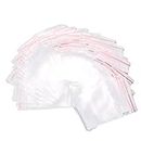 100 PCS Small Clear Zipper Bags Reclosable Ziplock Storage Plastic Bags for Jewelry Gift Card Candy 5X7 cm,Reclosable Bags