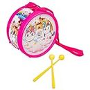Ratna's Rhythm Musical Drum Junior Unicorn Print Musical Instrument Toy Drum Set with 2 Sticks & Hanging Strap for Toddlers, Kids