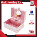 Ballerina Musical Jewelry Box, Music Box Kids Girls Over The Rainbow Tune Gift