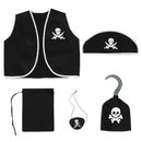  5 pz accessori pirata per bambini bambini bambini bambini bambini vestiti