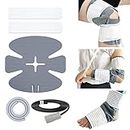 Cold Therapy Machine Portable Ice Therapy Circulation System Machine Continuous Cryotherapy Pack Flexible Targeted Pad for Knee, Ankle, Elbow, Pain, Swelling, Aches, Sprains, Inflammation, Injuries