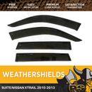 Superior Weathershields for Nissan Xtrail  2010-2013 Weather Shields Window Viso