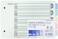 Kokuyo S & T color partition card B6 next five mountains 10 pairs (japan import)
