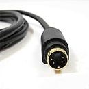 KEBILSHOP 4 Pin S Video Male To S Video Male Copper Svhs Cable 3.5 Meter, For Home Theater, Dss Receivers, Vcrs, Dvrs/Pvr, Camcorders, Dvd Players
