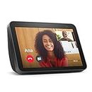 Echo Show 8 (2nd Gen, 2021 release) | International Version | HD smart display with Alexa and 13 MP camera | Charcoal