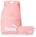 PUMA Phase Backpack Set, Zaino Unisex-Adulto, Peach Smoothie (Multicolore), Taglia Unica