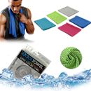 5X Kühlendes Sporthandtuch Fitness Abkühlung Kühlhandtuch Cooling Towel DE