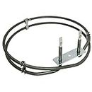 SPARES2GO 2 Turn Heating Element for New World Fan Oven (2000w)