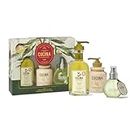 Cucina Fruits & Passion Kitchen Trio Holiday Gift Set - Hand Soap, Hand Cream, and Mist (Coriander & Olive)