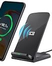 DGPLUS Dual Wireless Charging Stand Pack - Qi-Certified Fast Charge for iPhone 16 15 14 13 12 11 Pro Max 8 Plus & Samsung Galaxy S Z Note Series Phones (2)