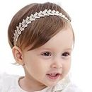 Fashband Baby Girls Floral Headbands Soft Cute para recién nacidos Infantes Niños pequeños y niños como fiesta Fotografía de bodas Accesorios para el cabello