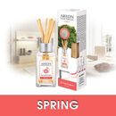 Areon Home Luxury Perfume Reed Diffuser + 10 Rattan Reeds, Spring Bouquet Scent 